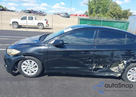 2018 Hyundai Elantra Se из США, поврежденный, VIN 5NPD74LF7JH342490